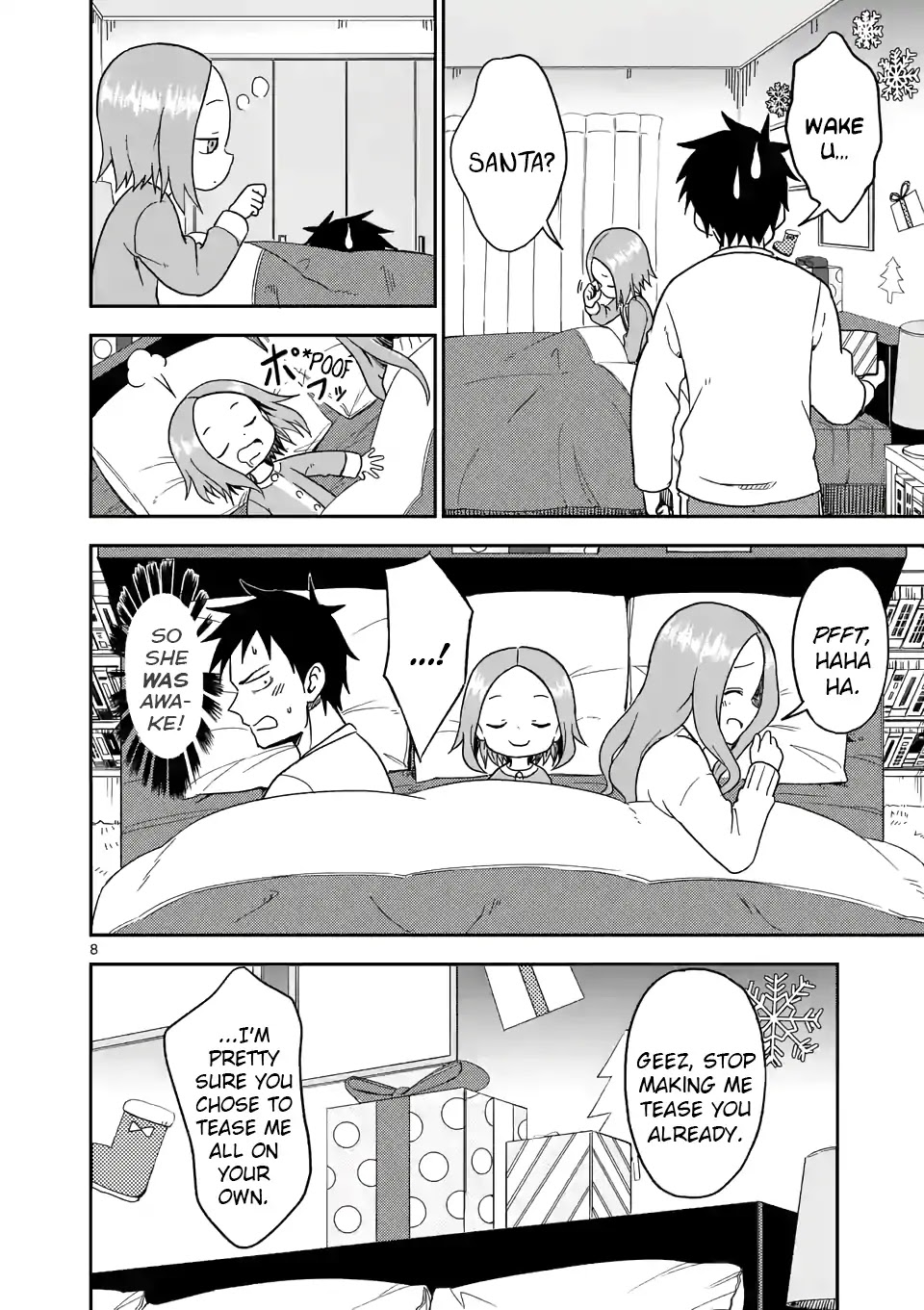 Karakai Jouzu no (Moto) Takagi-san Chapter 70 page 8 - Chapter 70