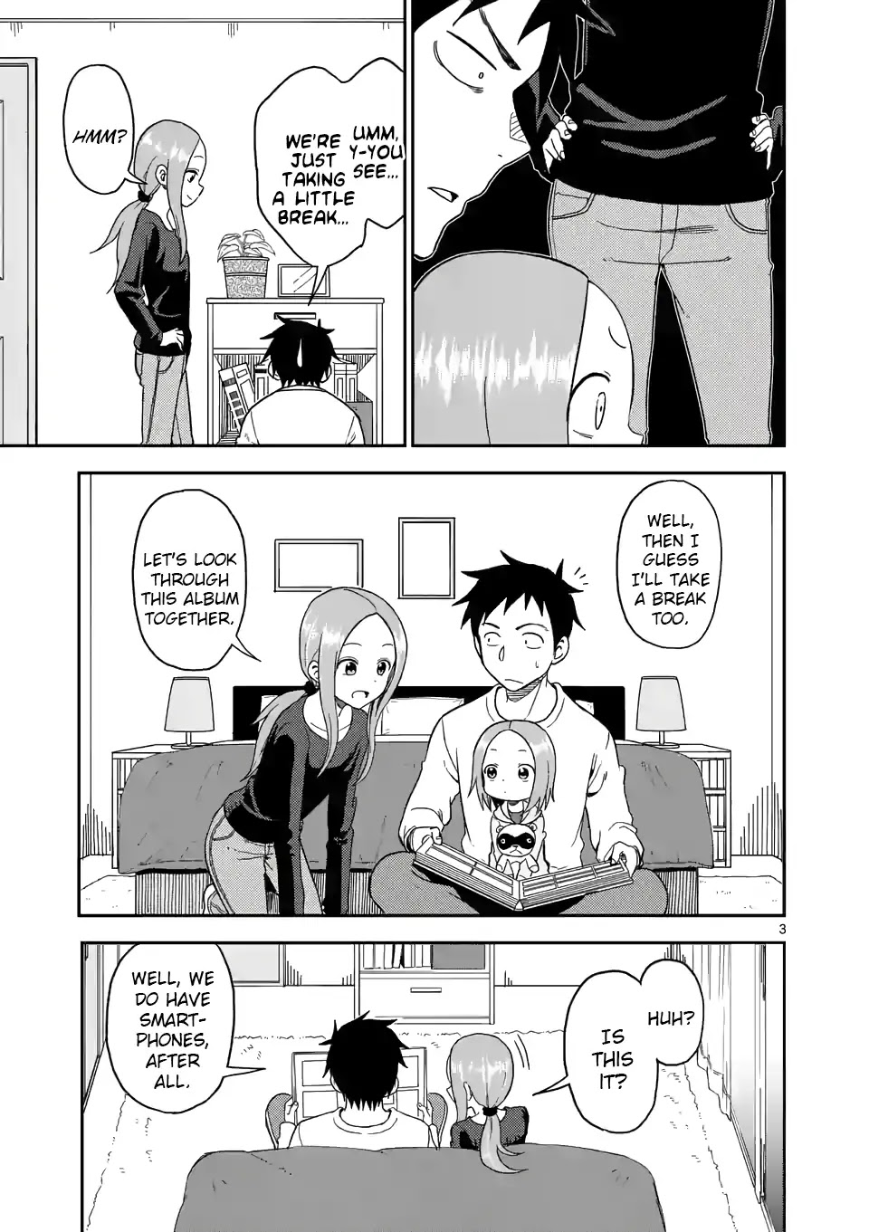 Karakai Jouzu no (Moto) Takagi-san Chapter 71 page 3 - Chapter 71
