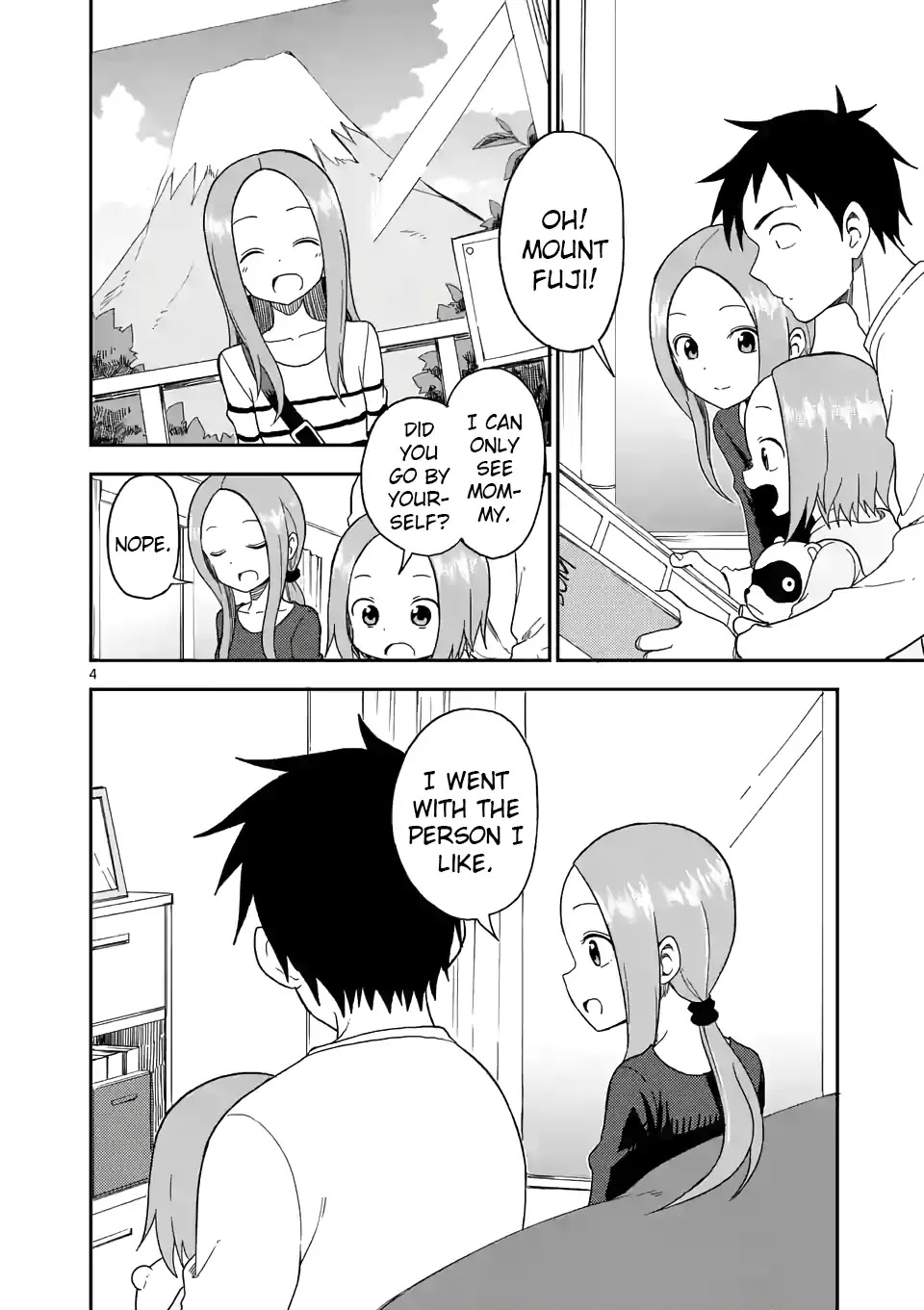 Karakai Jouzu no (Moto) Takagi-san Chapter 71 page 4 - Chapter 71