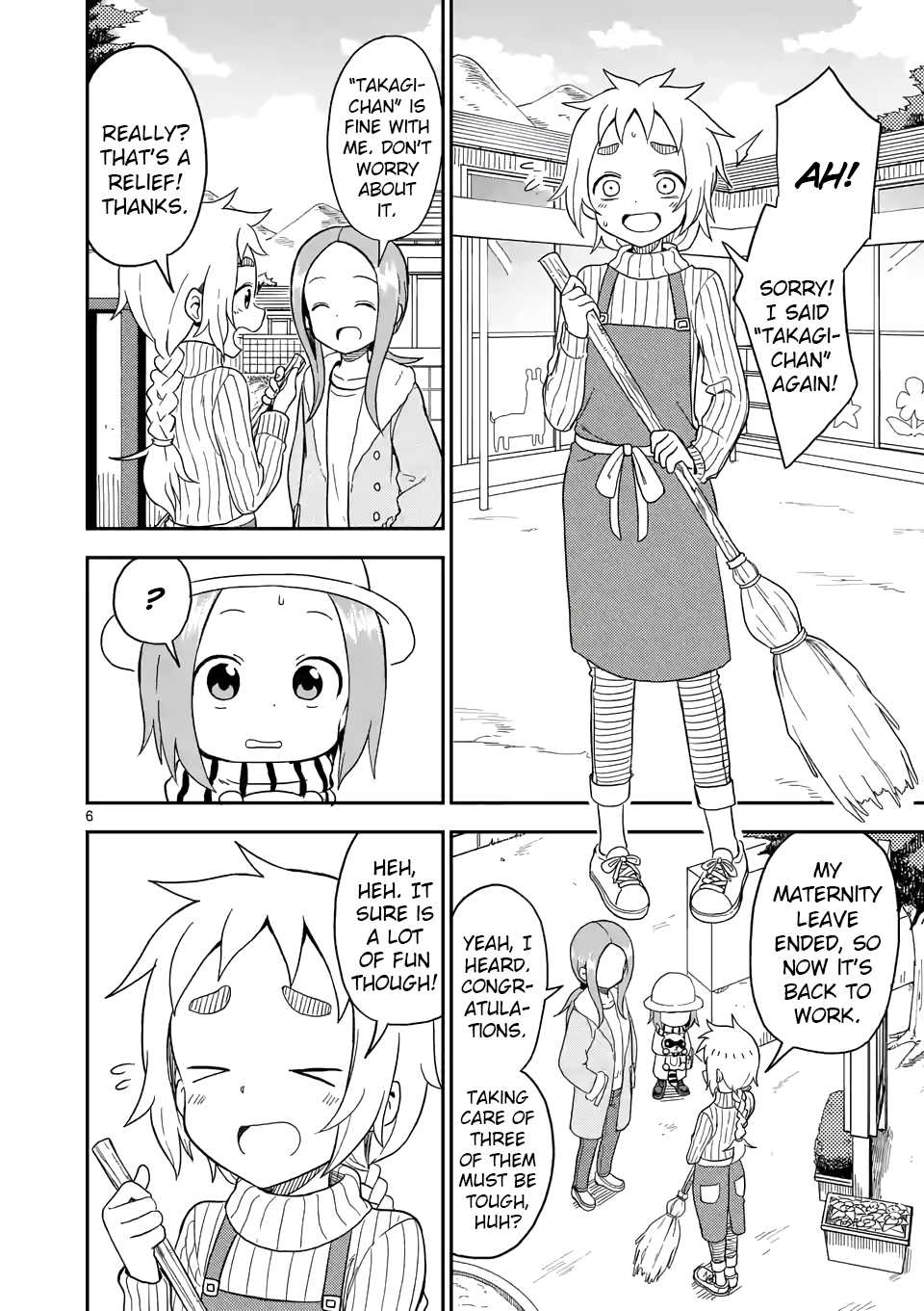Karakai Jouzu no (Moto) Takagi-san Chapter 72 page 6 - Chapter 72