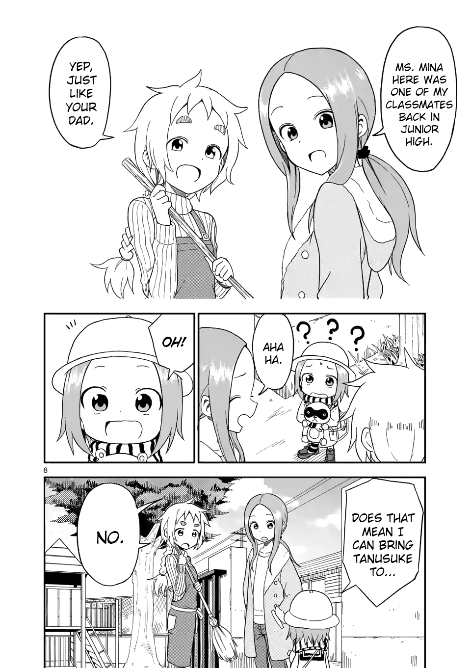 Karakai Jouzu no (Moto) Takagi-san Chapter 72 page 8 - Chapter 72
