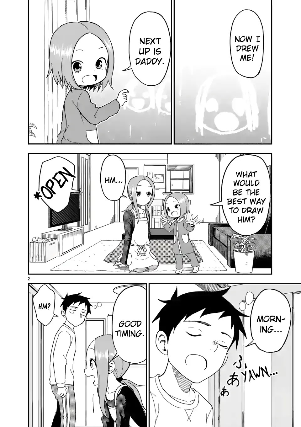 Karakai Jouzu no (Moto) Takagi-san Chapter 73 page 2 - Chapter 73