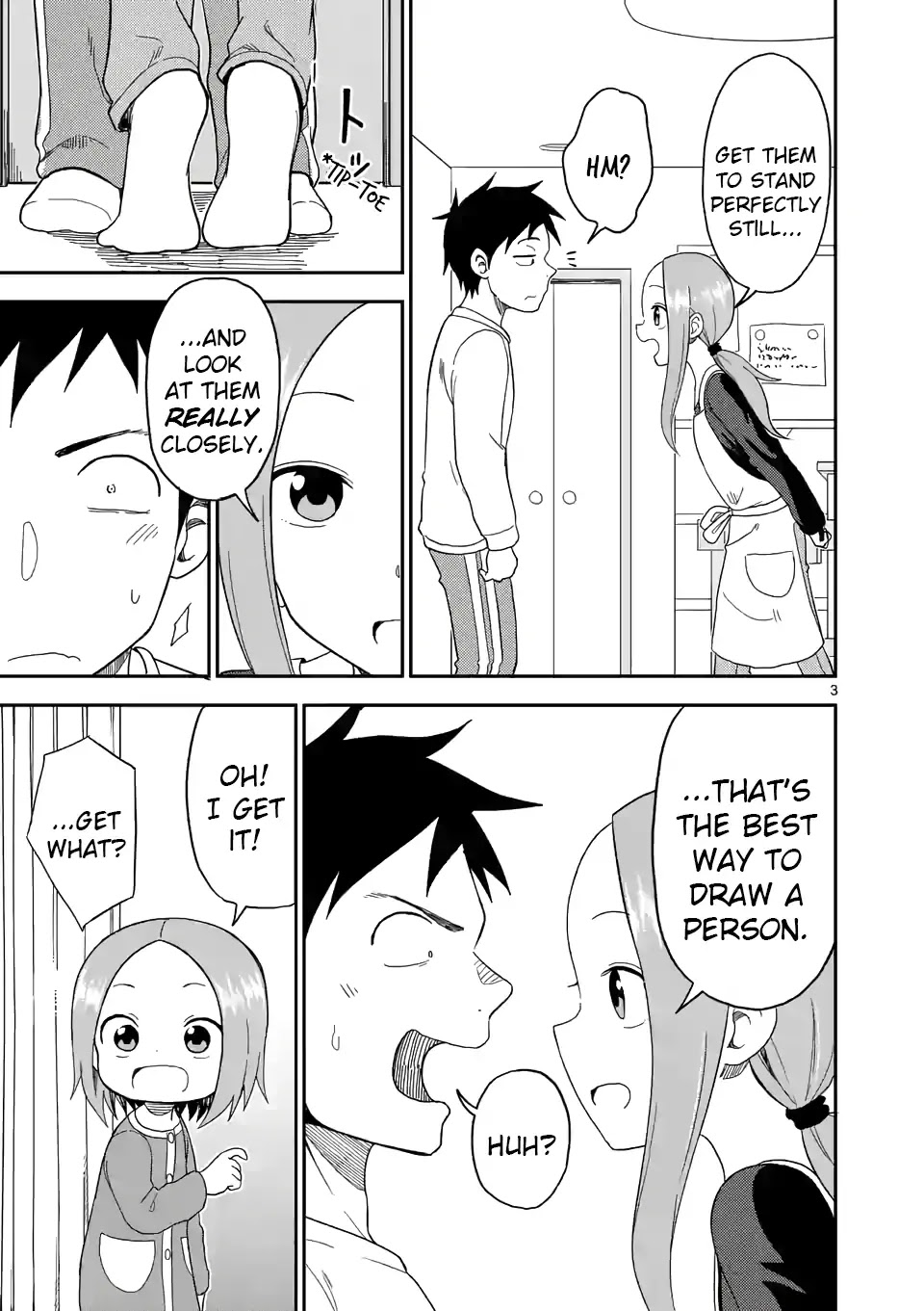 Karakai Jouzu no (Moto) Takagi-san Chapter 73 page 3 - Chapter 73