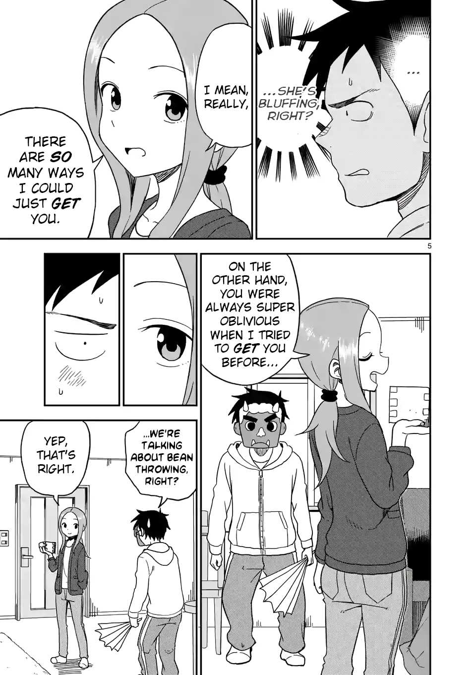 Karakai Jouzu no (Moto) Takagi-san Chapter 74 page 5 - Chapter 74