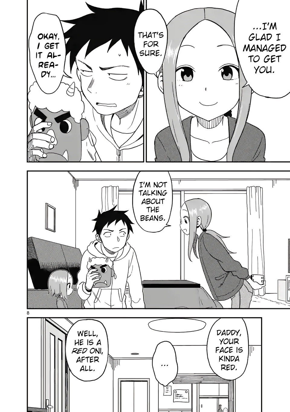 Karakai Jouzu no (Moto) Takagi-san Chapter 74 page 8 - Chapter 74
