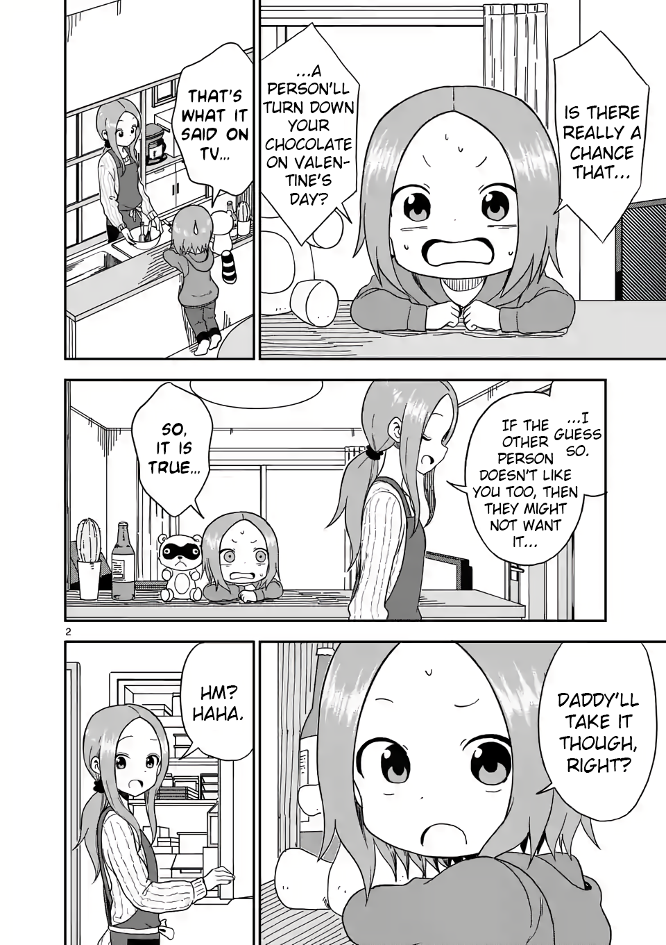 Karakai Jouzu no (Moto) Takagi-san Chapter 75 page 2 - Chapter 75