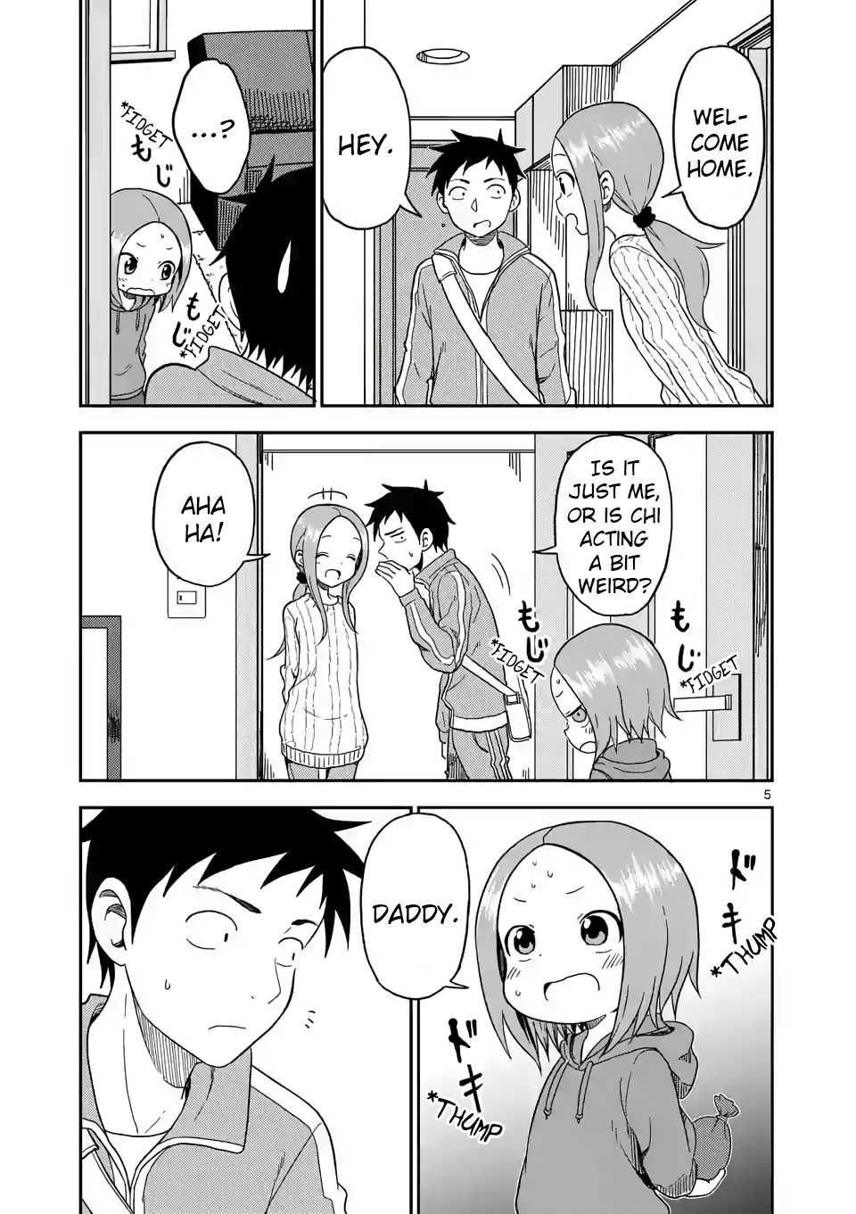 Karakai Jouzu no (Moto) Takagi-san Chapter 75 page 5 - Chapter 75