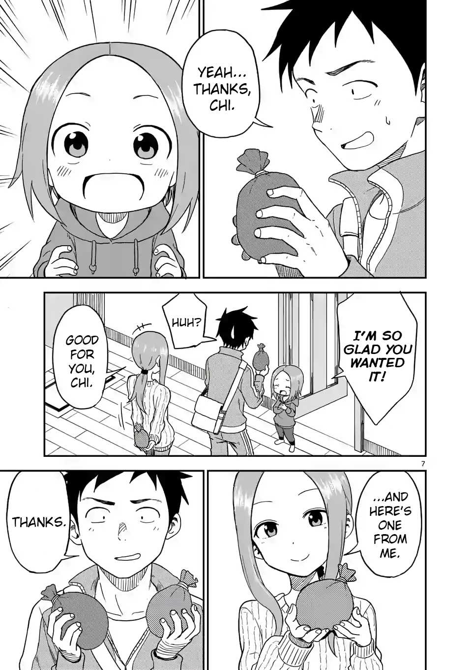 Karakai Jouzu no (Moto) Takagi-san Chapter 75 page 7 - Chapter 75
