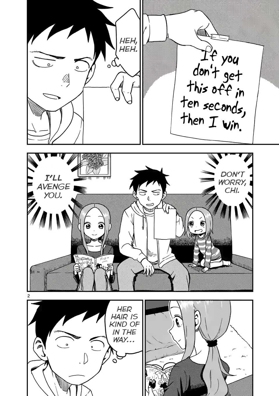 Karakai Jouzu no (Moto) Takagi-san Chapter 78 page 2 - Chapter 78
