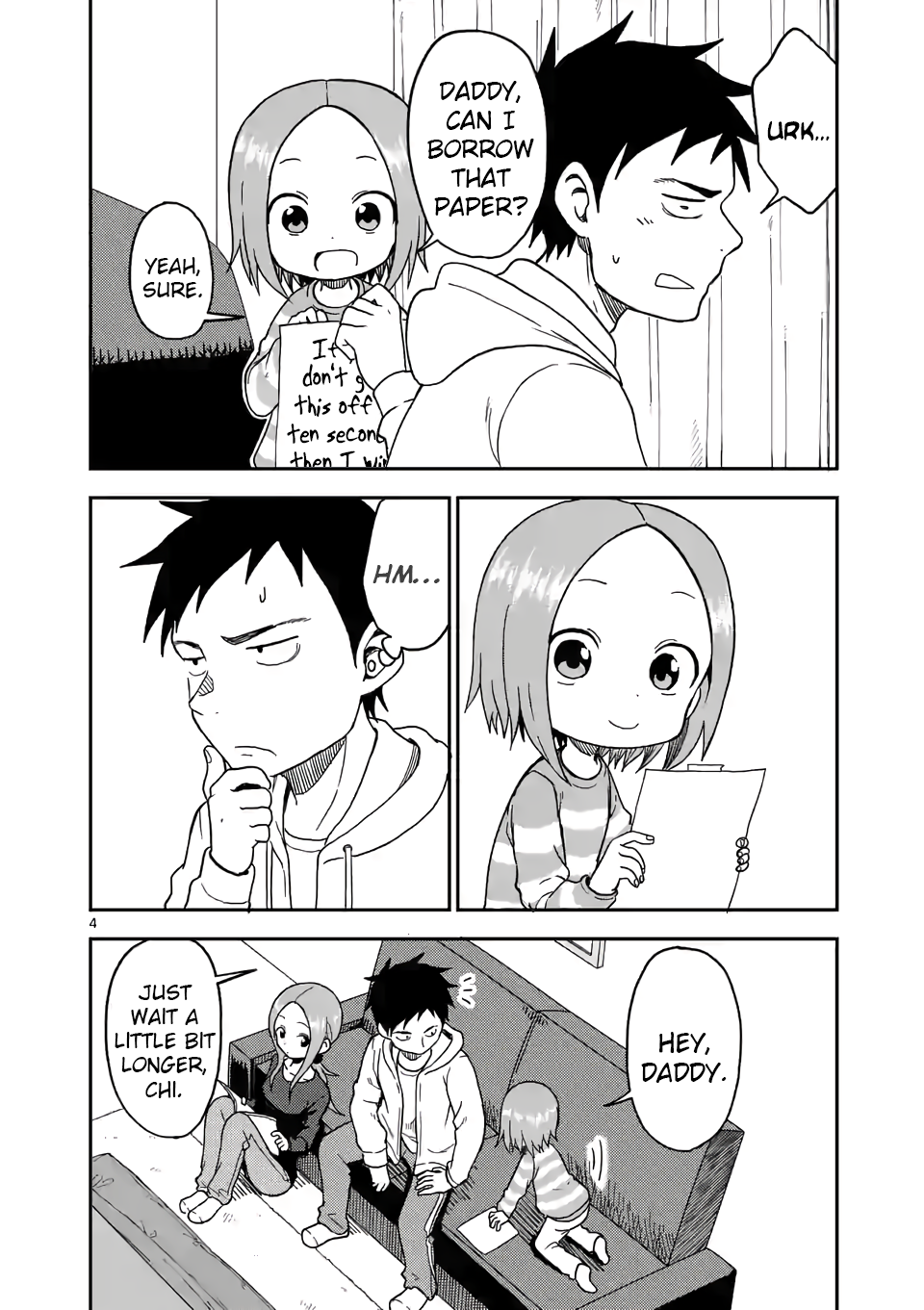 Karakai Jouzu no (Moto) Takagi-san Chapter 78 page 4 - Chapter 78