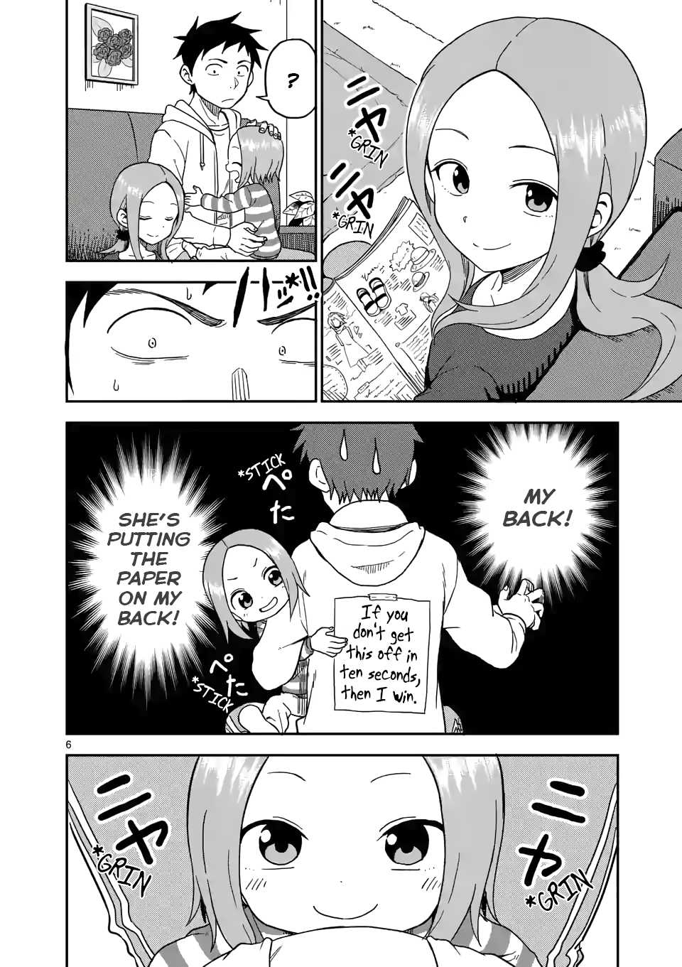 Karakai Jouzu no (Moto) Takagi-san Chapter 78 page 6 - Chapter 78