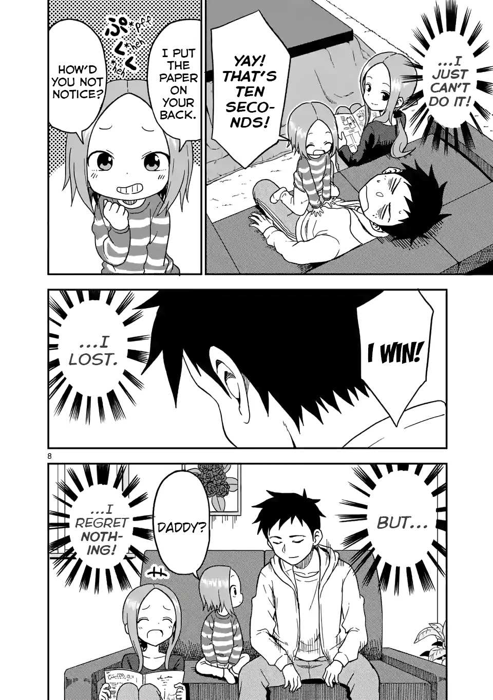 Karakai Jouzu no (Moto) Takagi-san Chapter 78 page 8 - Chapter 78
