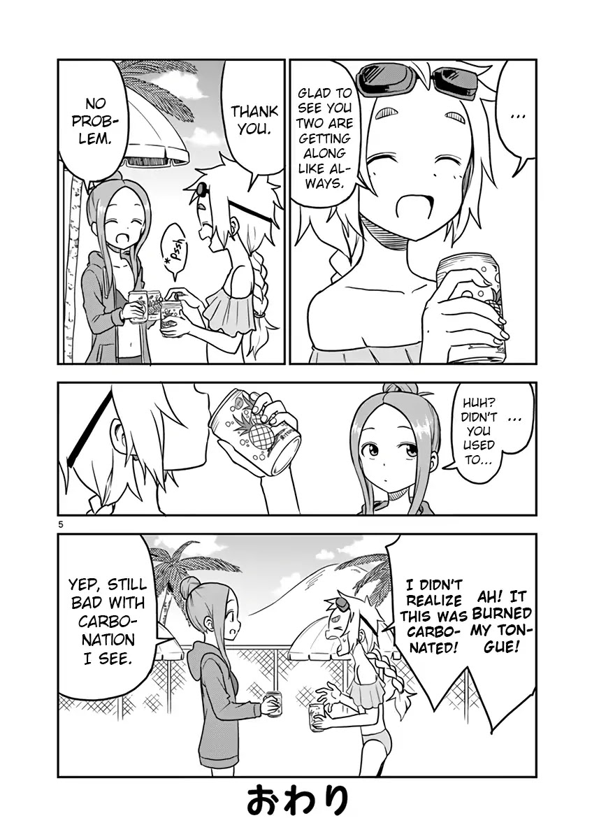 Karakai Jouzu no (Moto) Takagi-san Chapter 80.5 page 5 - Chapter 80.5: Omake