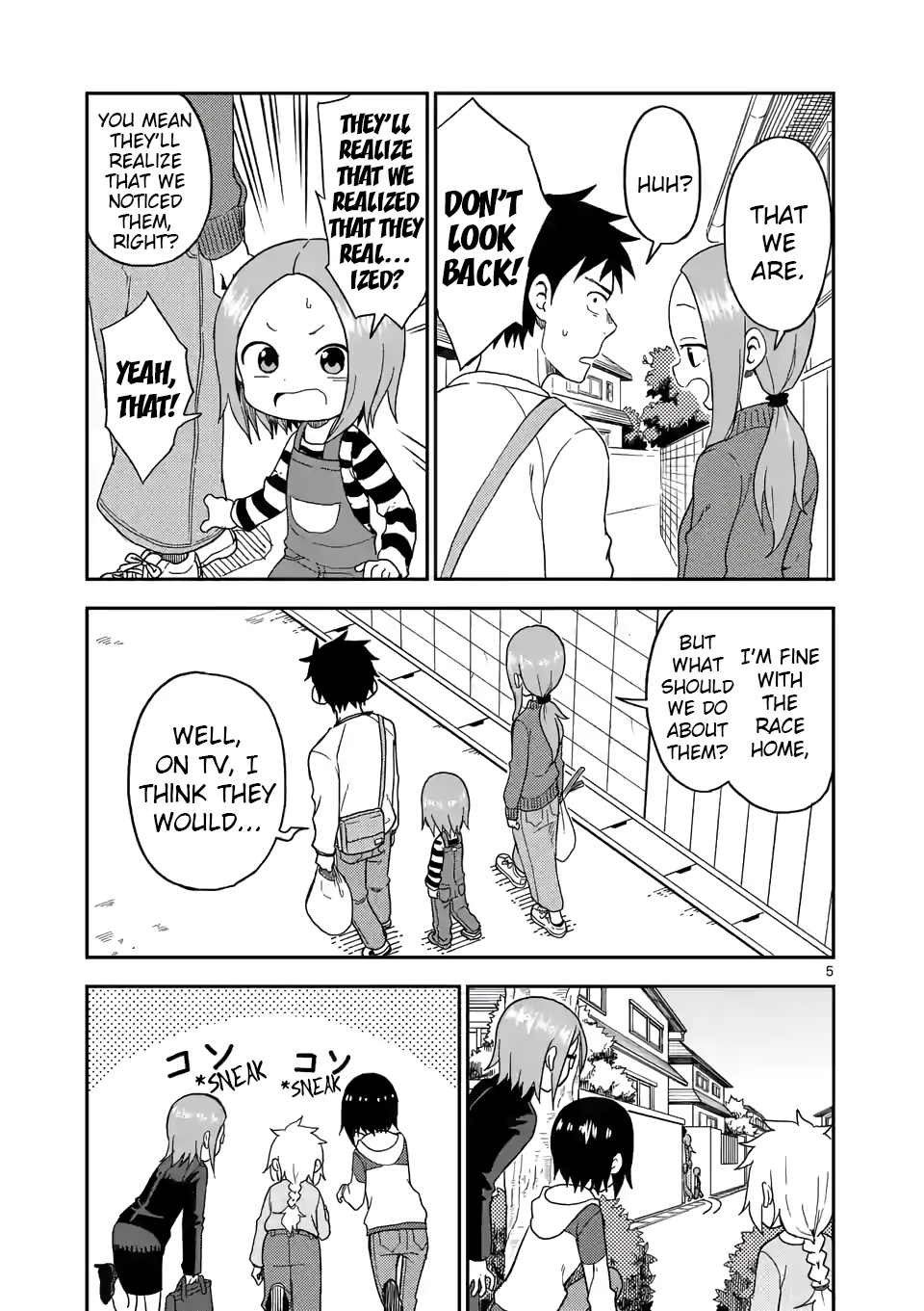 Karakai Jouzu no (Moto) Takagi-san Chapter 80 page 5 - Chapter 80