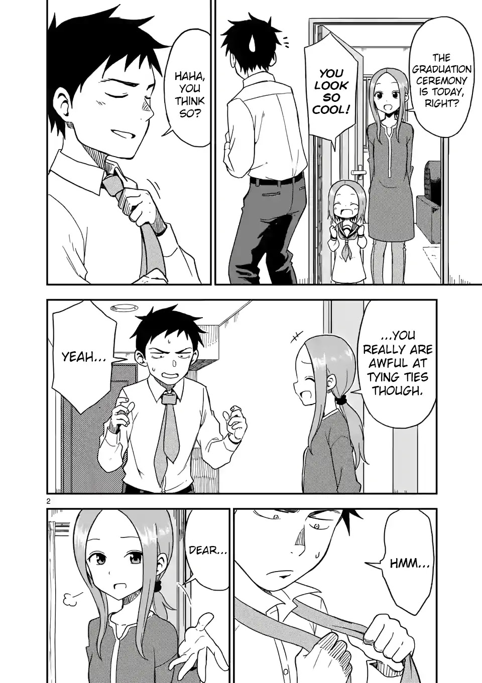 Karakai Jouzu no (Moto) Takagi-san Chapter 81 page 2 - Chapter 81