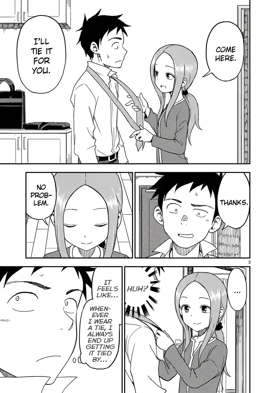 Karakai Jouzu no (Moto) Takagi-san Chapter 81 page 3 - Chapter 81