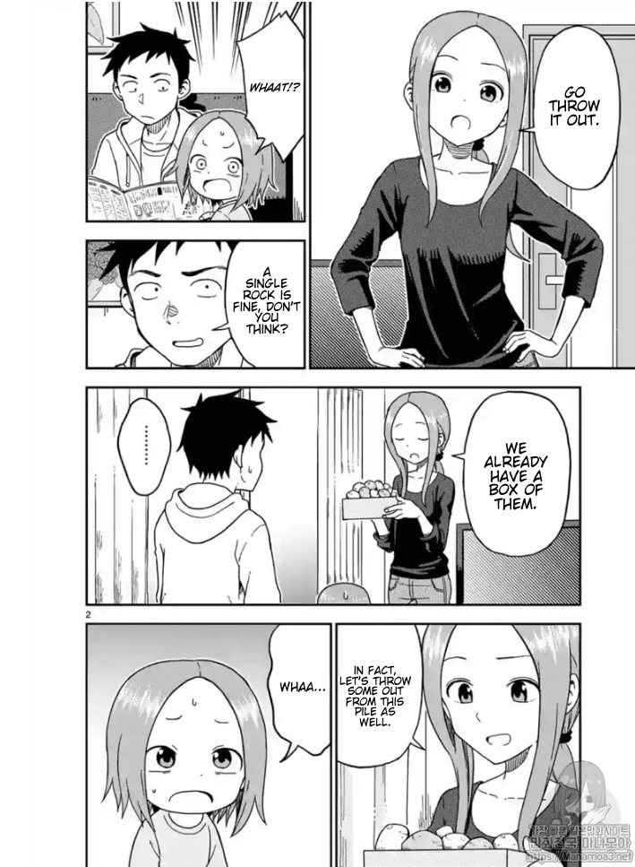 Karakai Jouzu no (Moto) Takagi-san Chapter 84 page 2 - Chapter 84