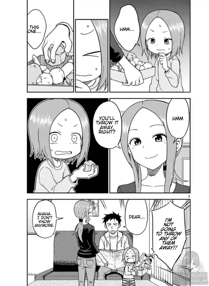 Karakai Jouzu no (Moto) Takagi-san Chapter 84 page 3 - Chapter 84