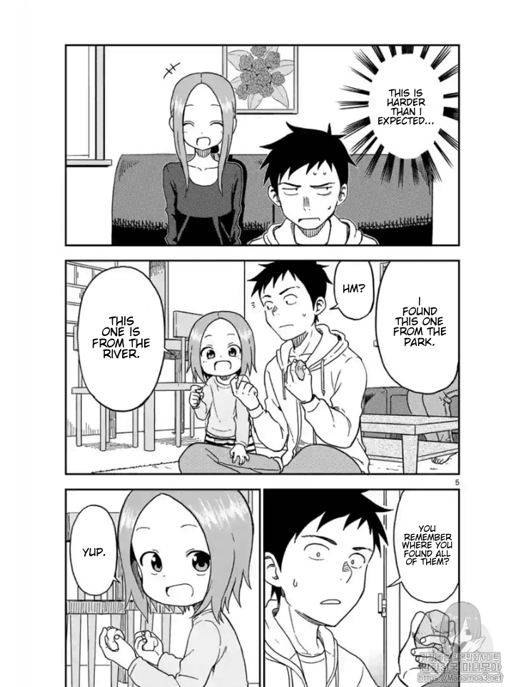 Karakai Jouzu no (Moto) Takagi-san Chapter 84 page 5 - Chapter 84