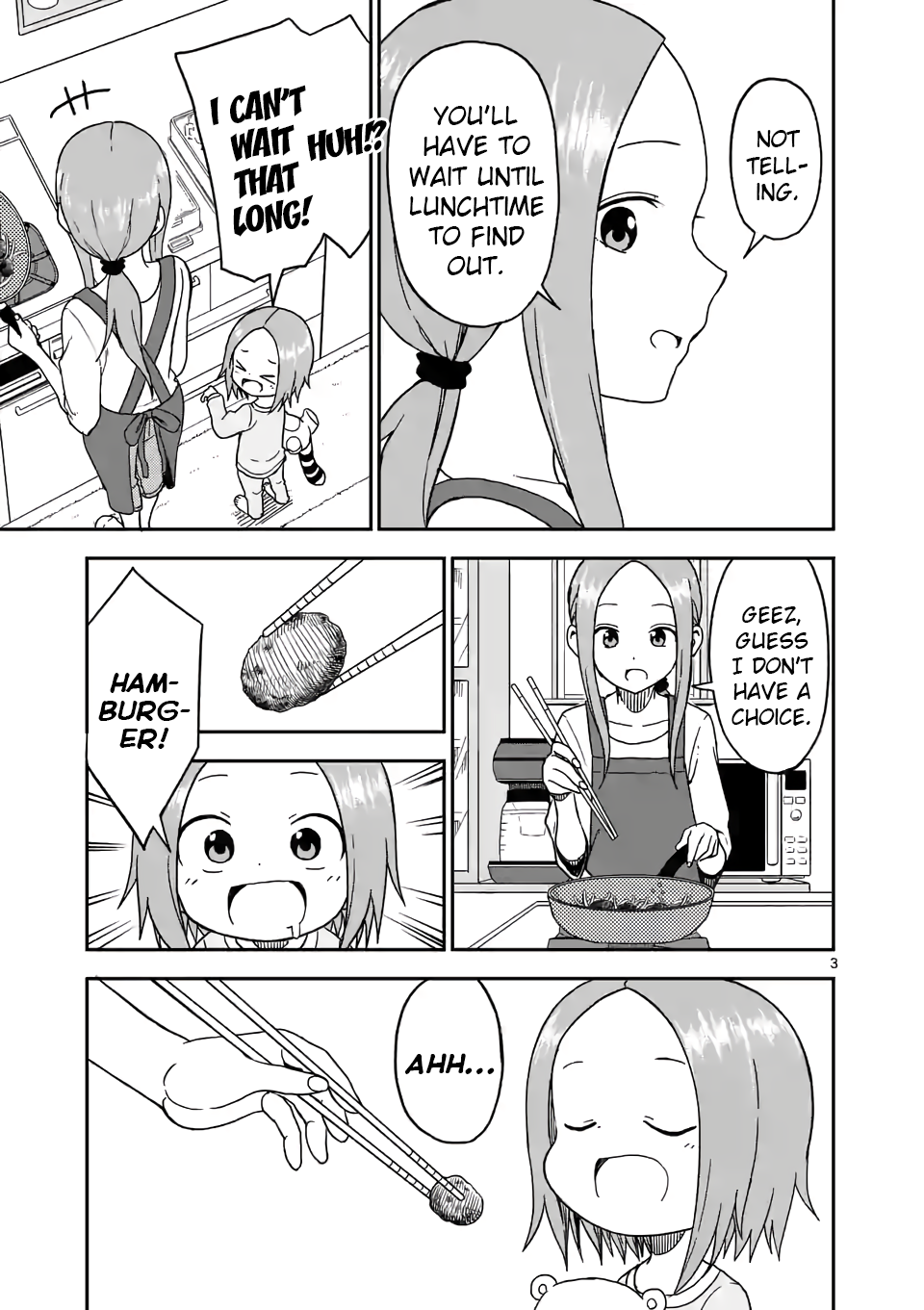 Karakai Jouzu no (Moto) Takagi-san Chapter 88 page 3 - Chapter 88