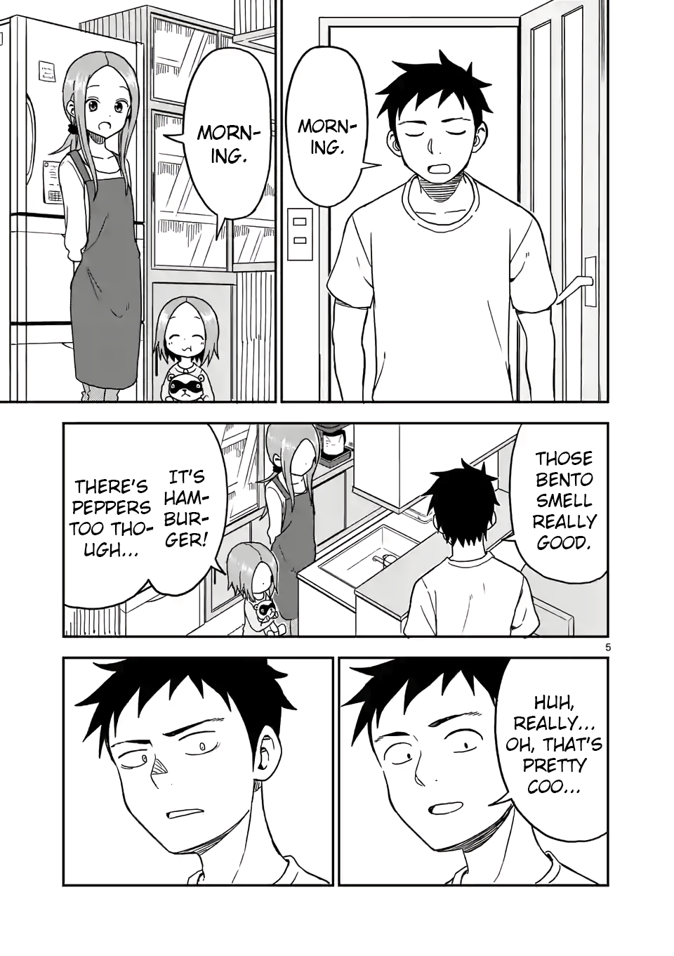 Karakai Jouzu no (Moto) Takagi-san Chapter 88 page 5 - Chapter 88