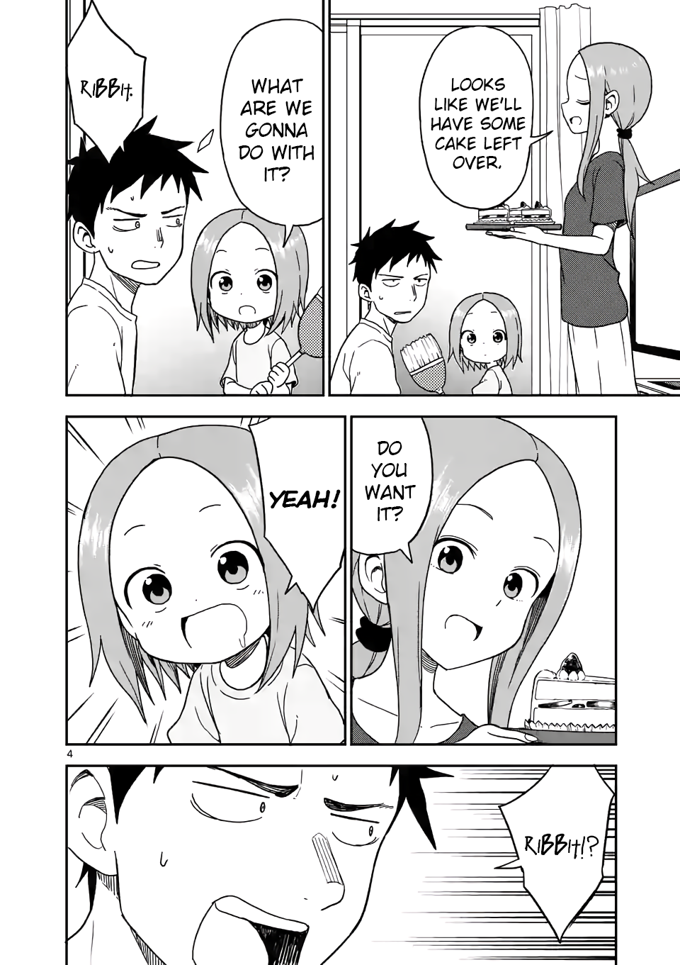 Karakai Jouzu no (Moto) Takagi-san Chapter 89 page 4 - Chapter 89