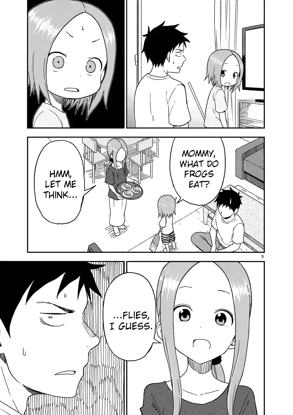 Karakai Jouzu no (Moto) Takagi-san Chapter 89 page 5 - Chapter 89