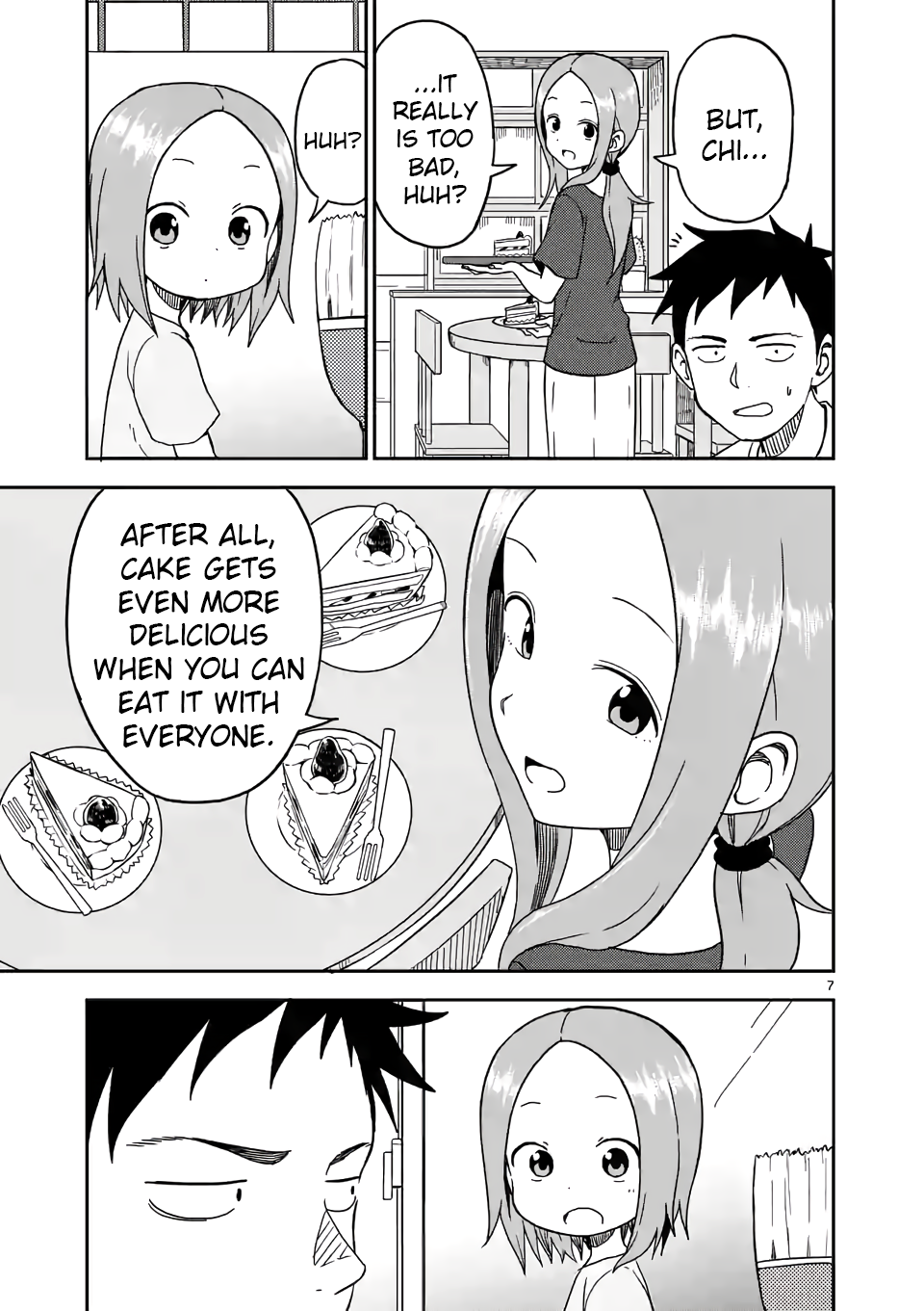 Karakai Jouzu no (Moto) Takagi-san Chapter 89 page 7 - Chapter 89