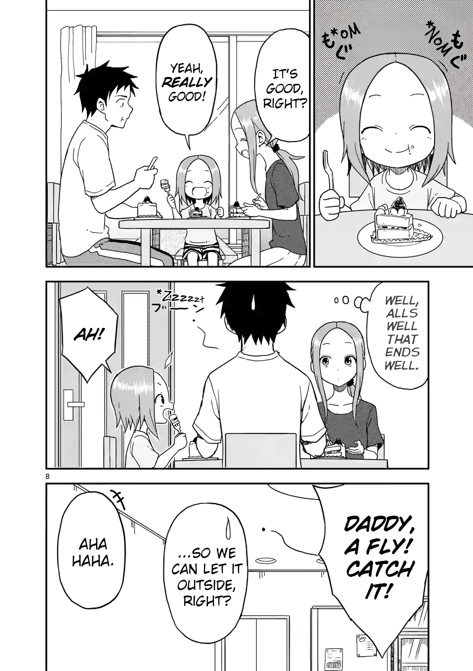 Karakai Jouzu no (Moto) Takagi-san Chapter 89 page 8 - Chapter 89