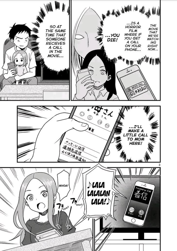 Karakai Jouzu no (Moto) Takagi-san Chapter 9 page 3 - Chapter 9