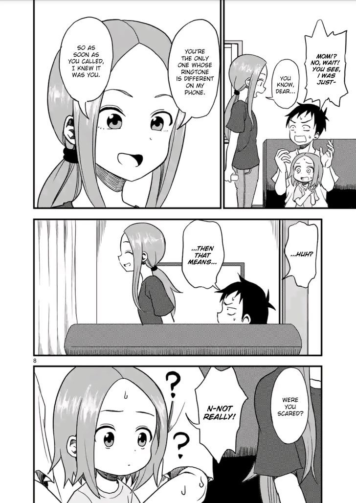 Karakai Jouzu no (Moto) Takagi-san Chapter 9 page 8 - Chapter 9
