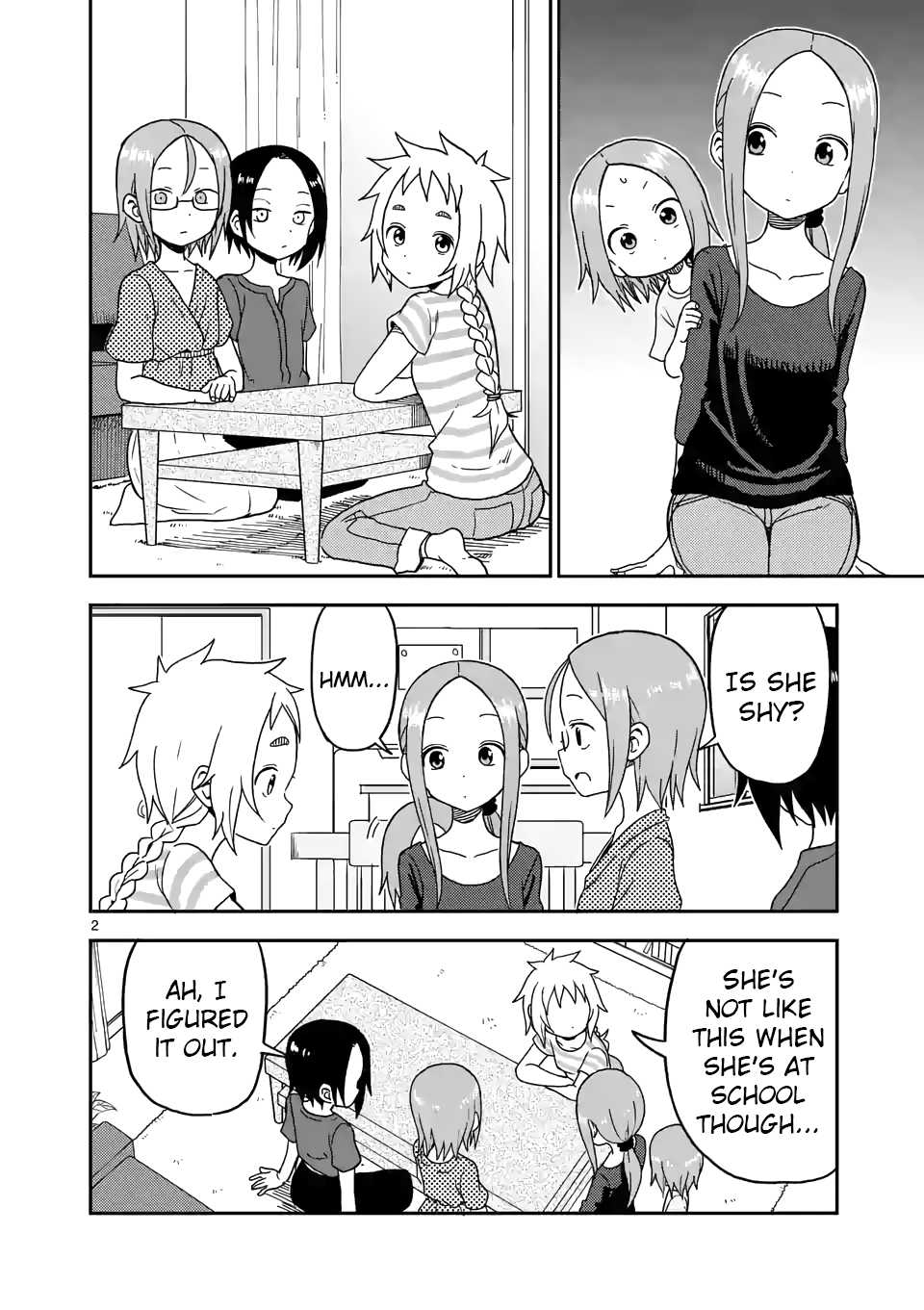 Karakai Jouzu no (Moto) Takagi-san Chapter 90 page 2 - Chapter 90