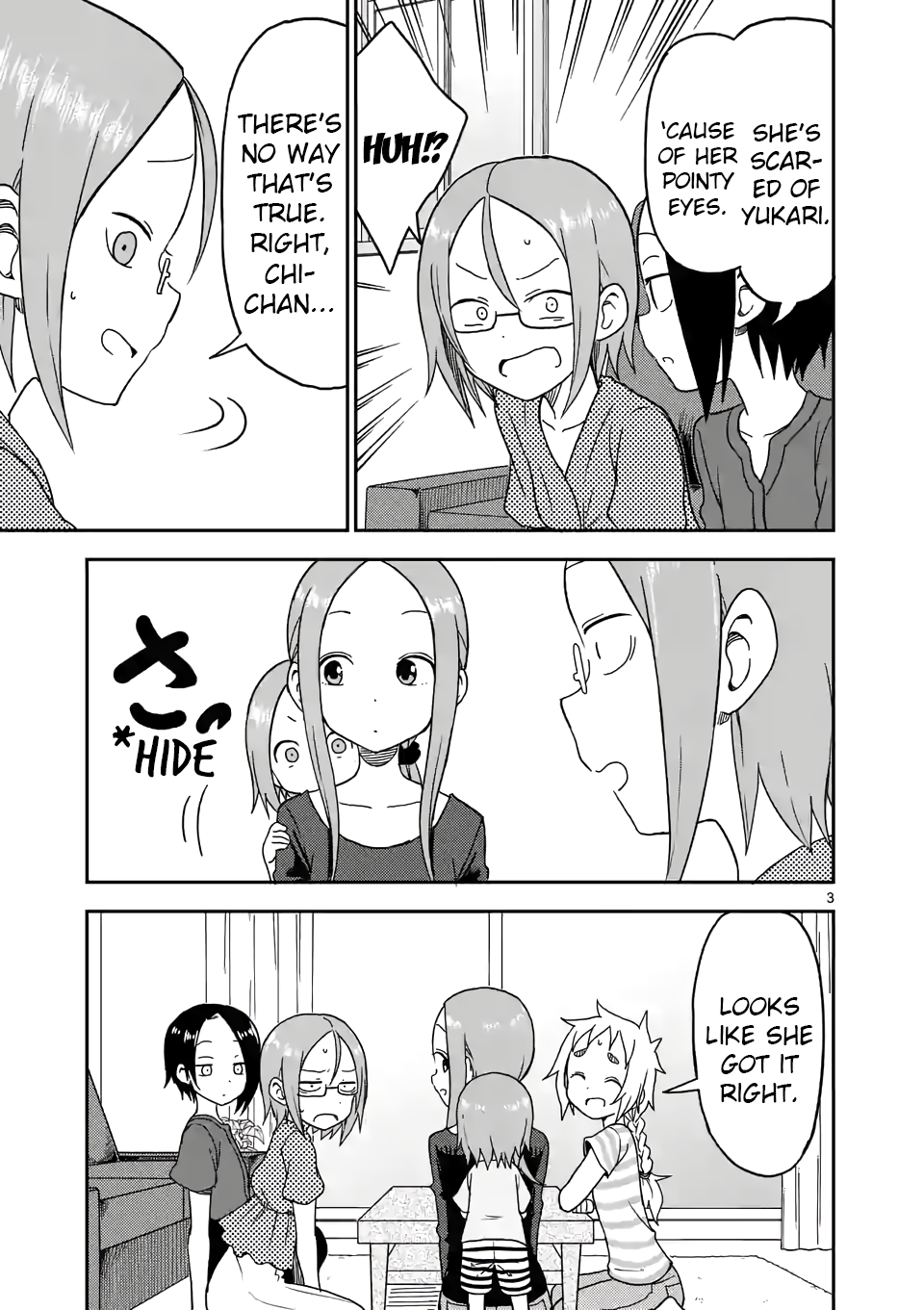 Karakai Jouzu no (Moto) Takagi-san Chapter 90 page 3 - Chapter 90