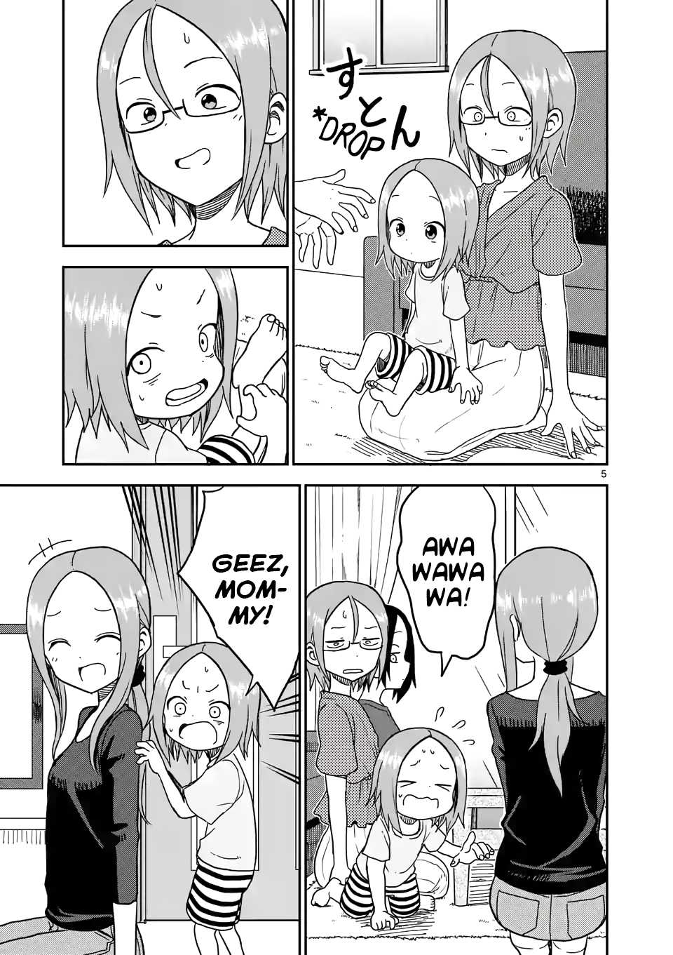 Karakai Jouzu no (Moto) Takagi-san Chapter 90 page 5 - Chapter 90