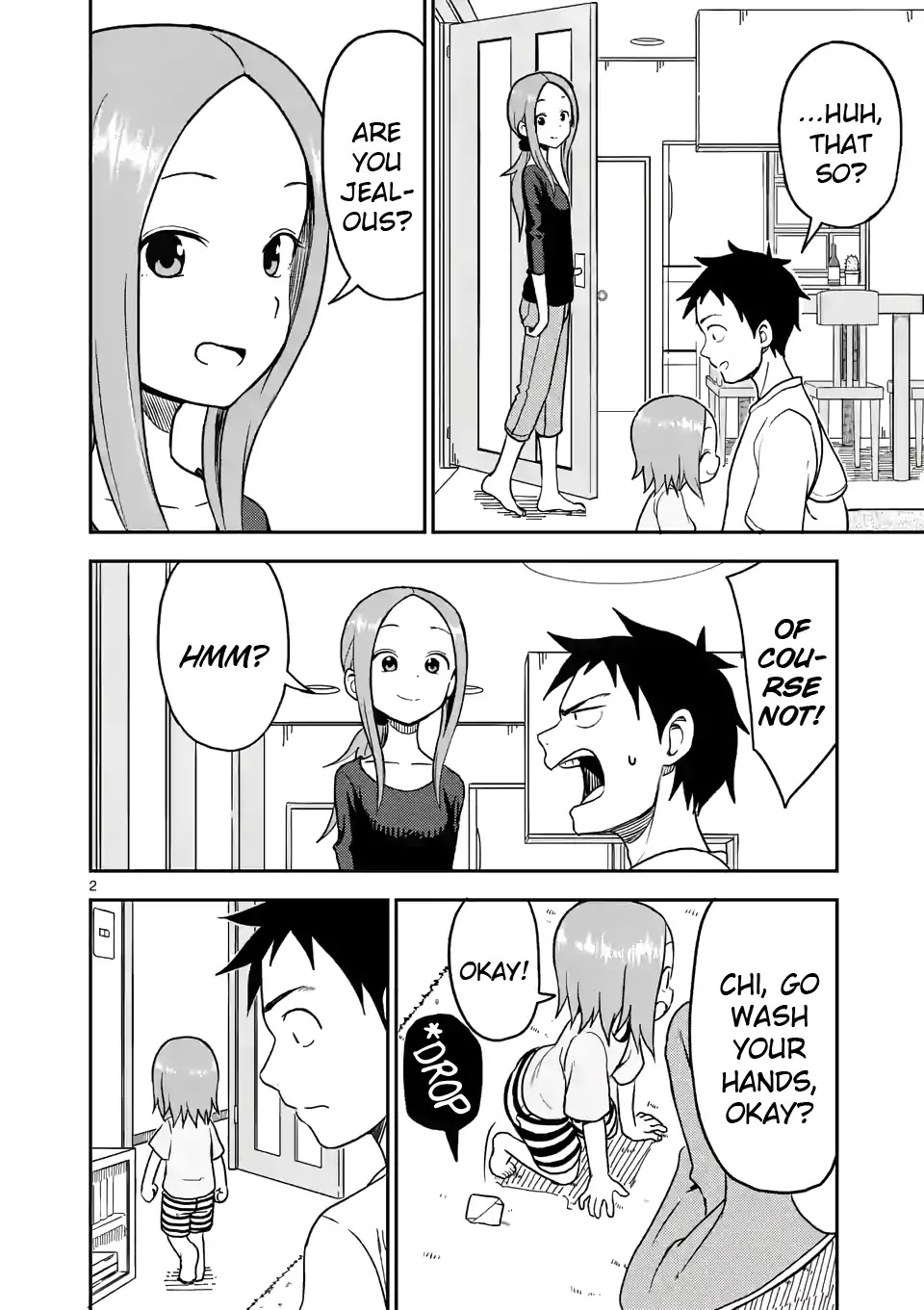 Karakai Jouzu no (Moto) Takagi-san Chapter 91 page 2 - Chapter 91