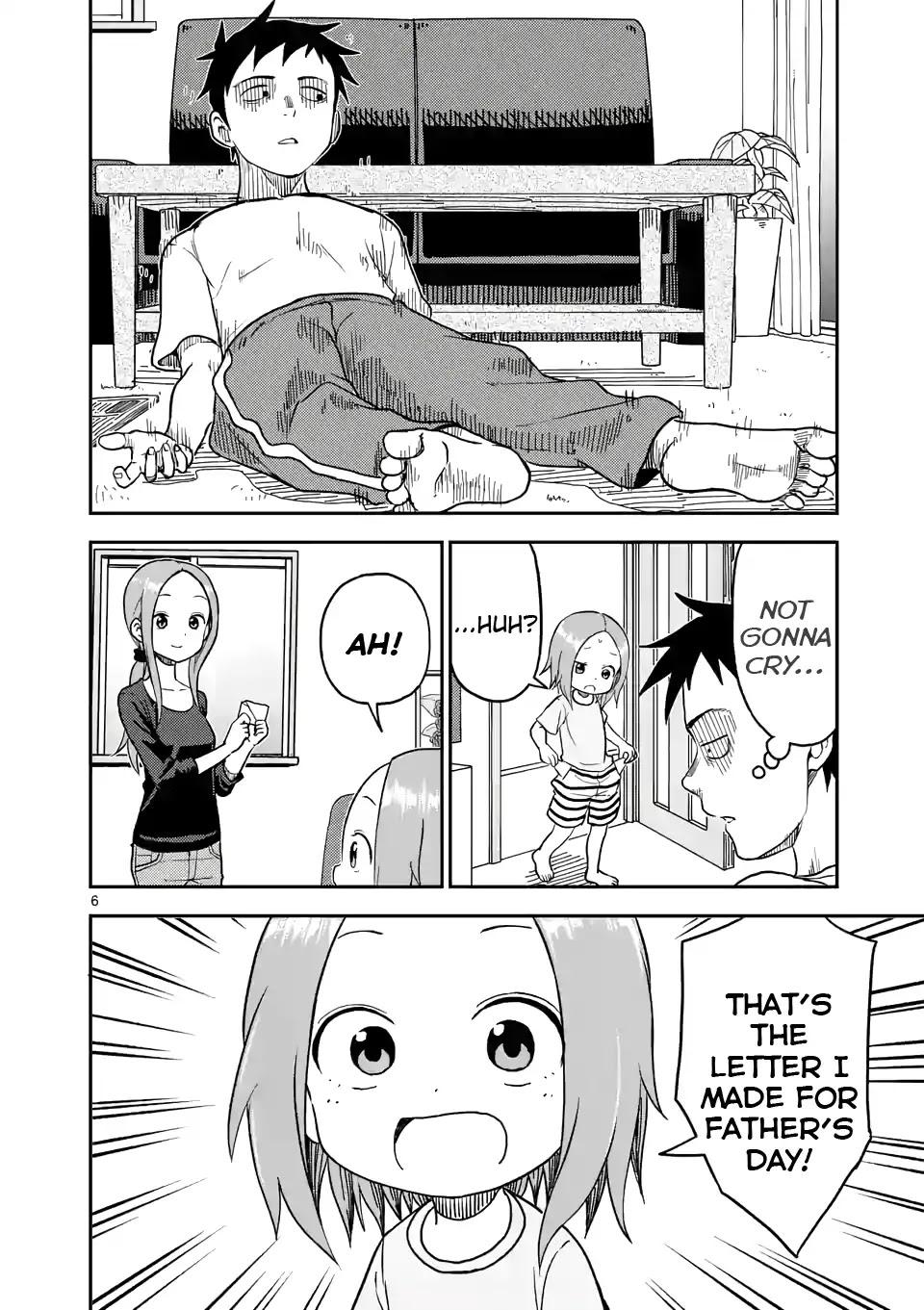 Karakai Jouzu no (Moto) Takagi-san Chapter 91 page 6 - Chapter 91
