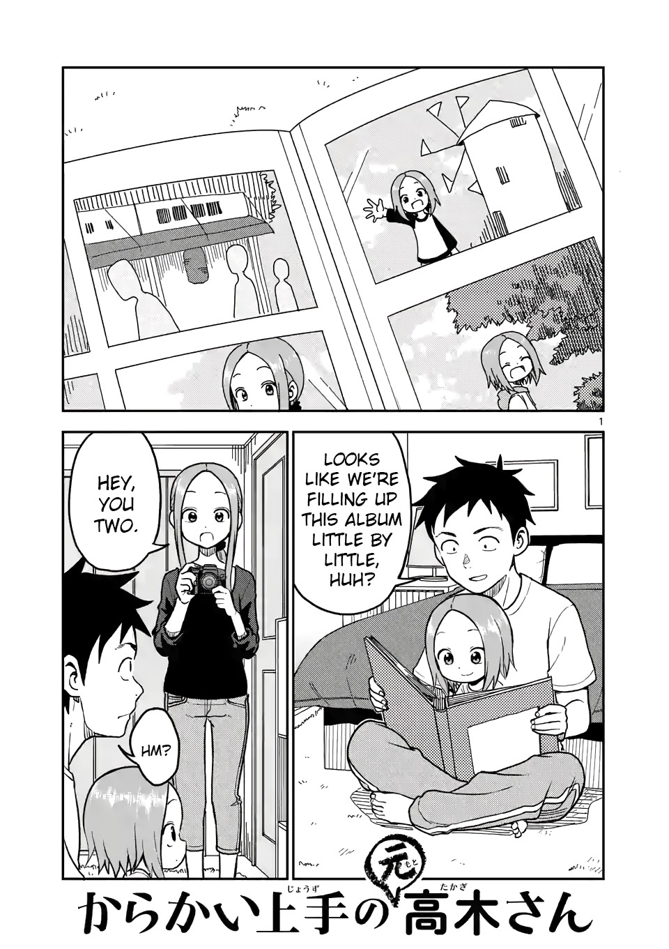 Karakai Jouzu no (Moto) Takagi-san Chapter 92 page 1 - Chapter 92