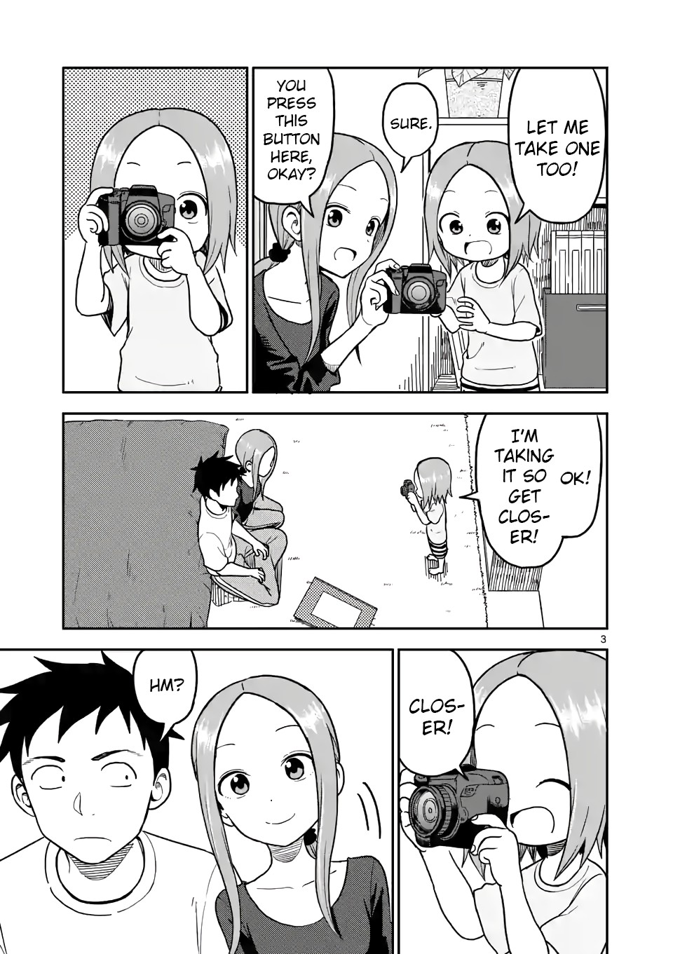 Karakai Jouzu no (Moto) Takagi-san Chapter 92 page 3 - Chapter 92