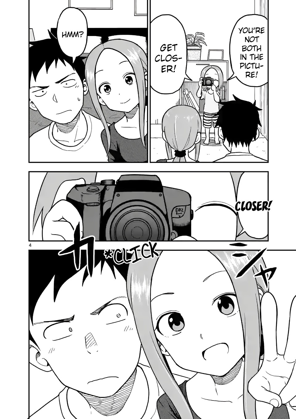Karakai Jouzu no (Moto) Takagi-san Chapter 92 page 4 - Chapter 92