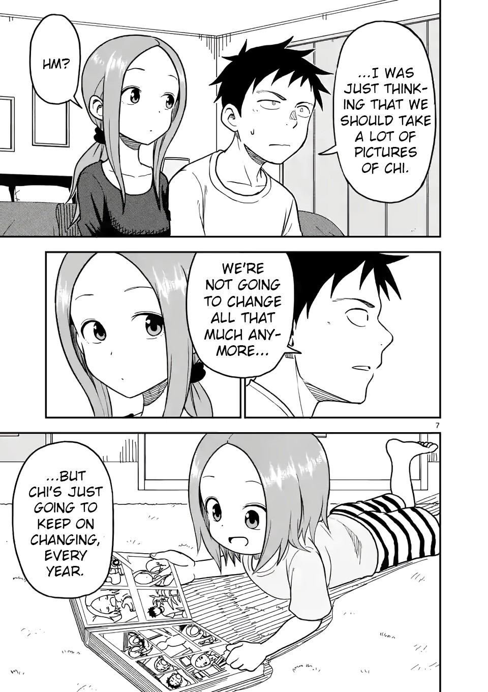 Karakai Jouzu no (Moto) Takagi-san Chapter 92 page 7 - Chapter 92