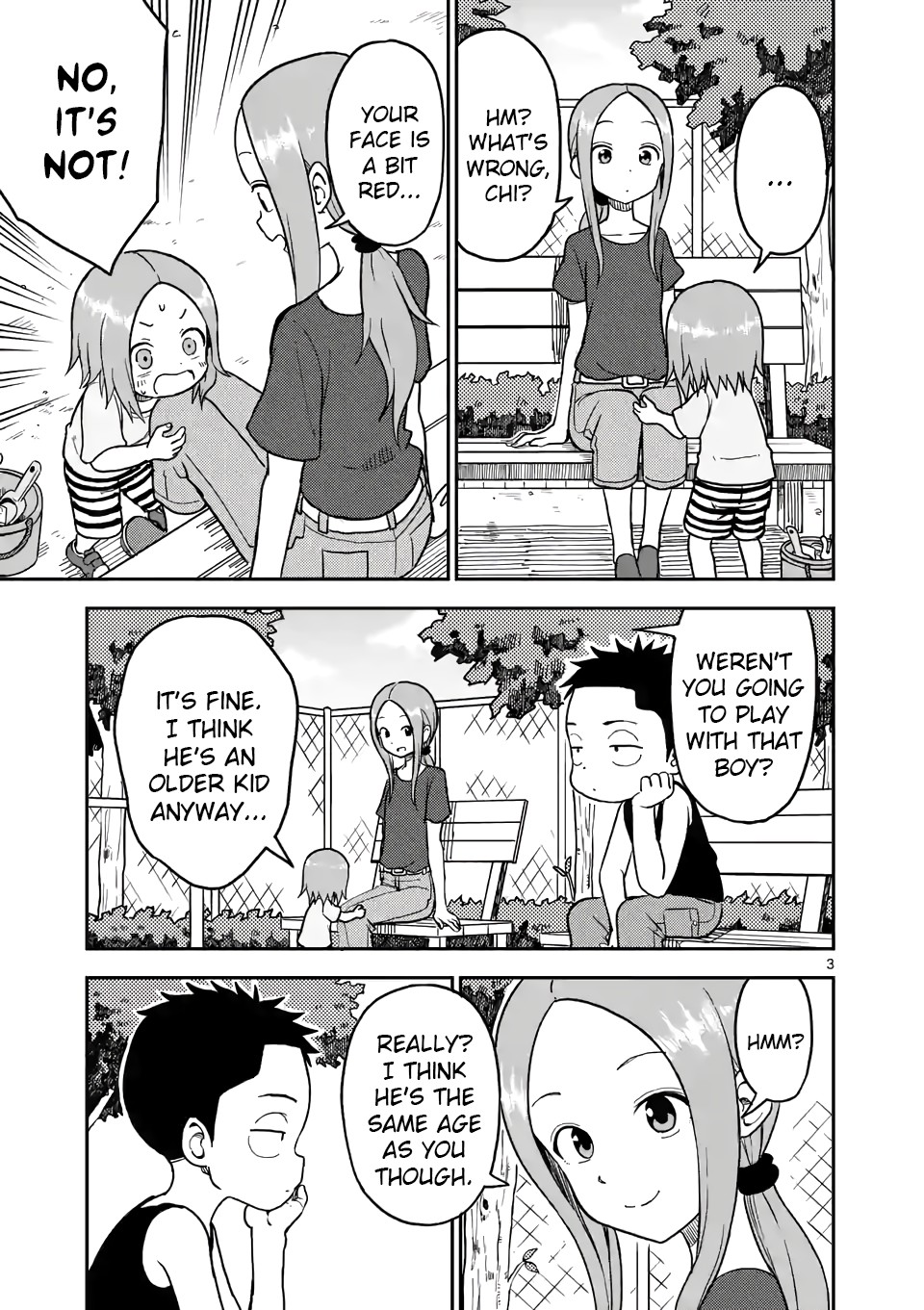 Karakai Jouzu no (Moto) Takagi-san Chapter 93 page 3 - Chapter 93