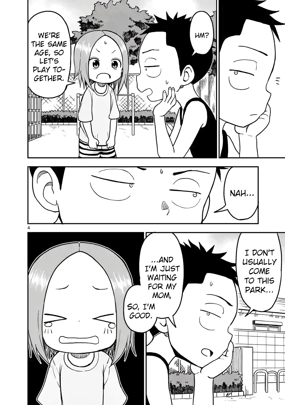 Karakai Jouzu no (Moto) Takagi-san Chapter 93 page 4 - Chapter 93