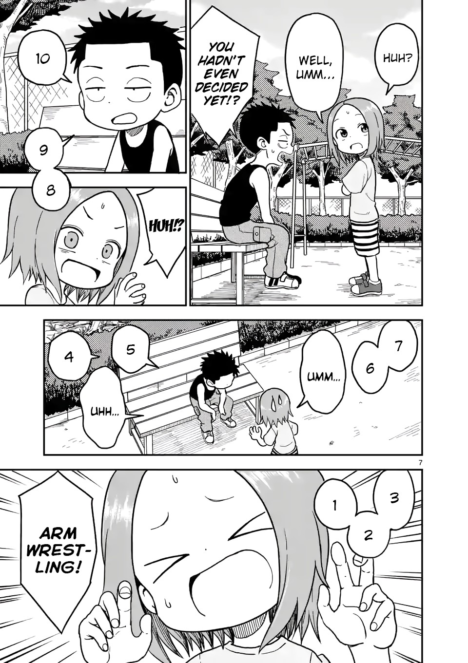 Karakai Jouzu no (Moto) Takagi-san Chapter 93 page 7 - Chapter 93