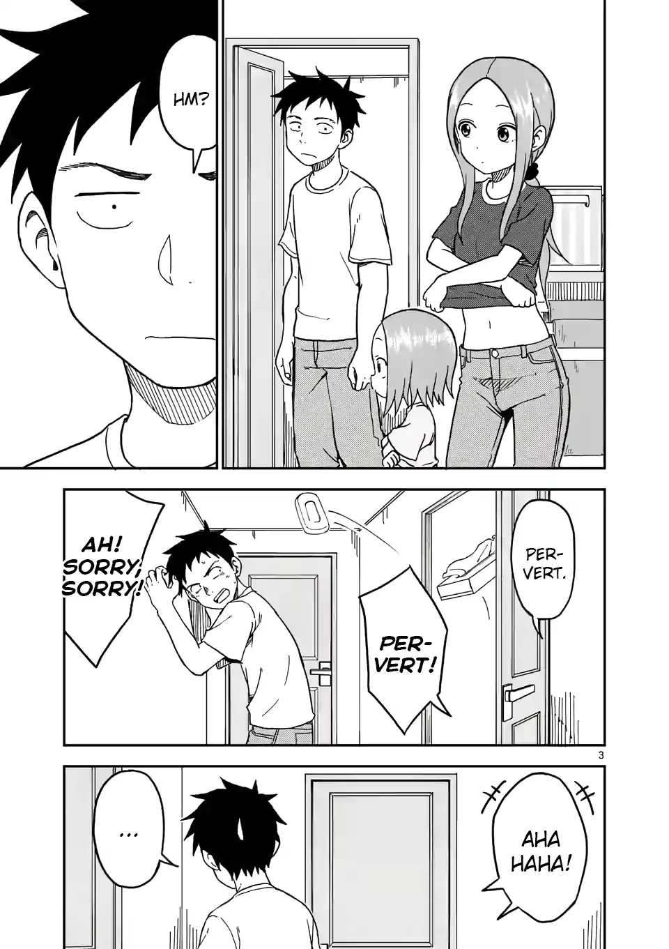 Karakai Jouzu no (Moto) Takagi-san Chapter 94 page 3 - Chapter 94