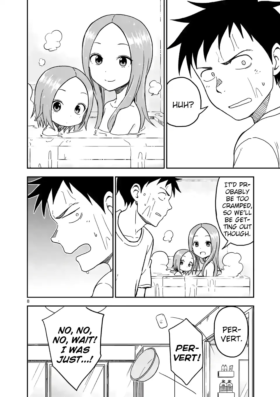 Karakai Jouzu no (Moto) Takagi-san Chapter 94 page 8 - Chapter 94