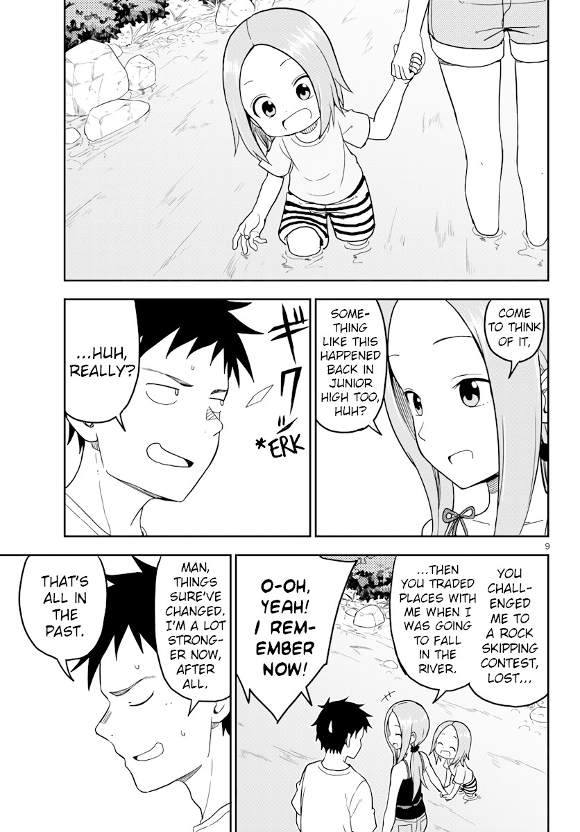 Karakai Jouzu no (Moto) Takagi-san Chapter 95.5 page 9 - Chapter 95.5