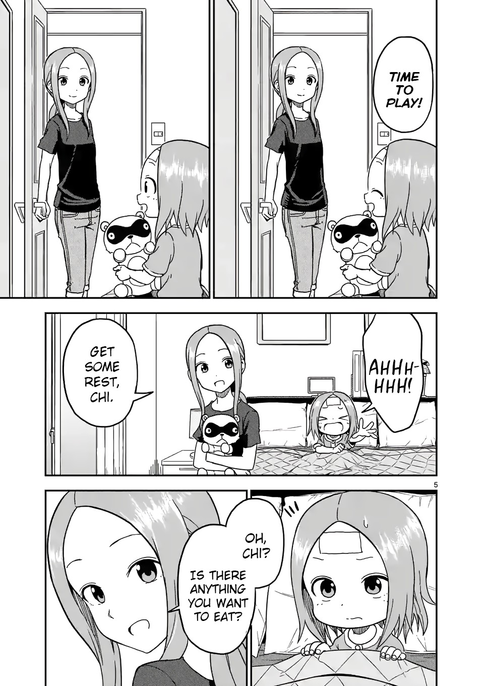 Karakai Jouzu no (Moto) Takagi-san Chapter 95 page 5 - Chapter 95