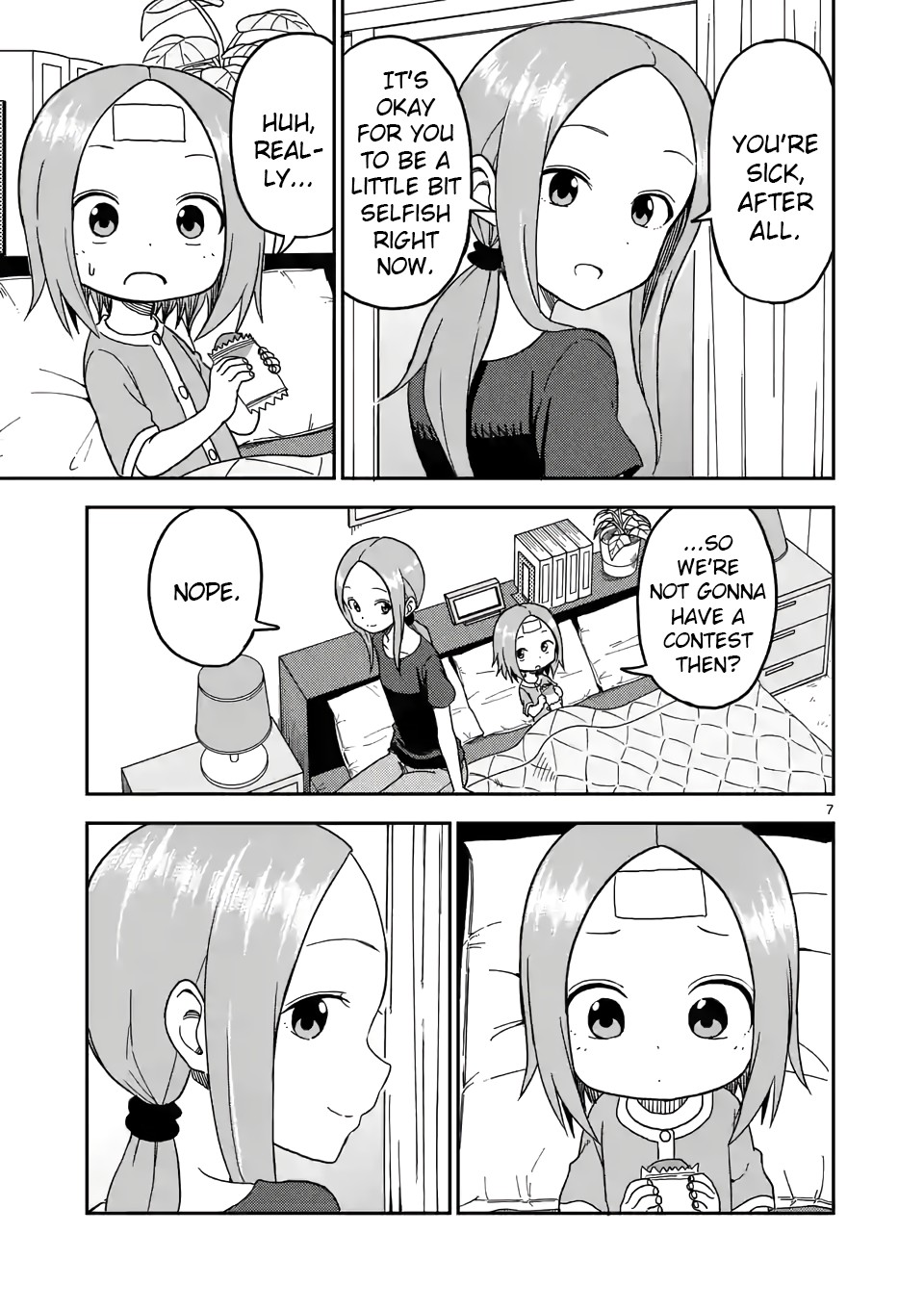 Karakai Jouzu no (Moto) Takagi-san Chapter 95 page 7 - Chapter 95