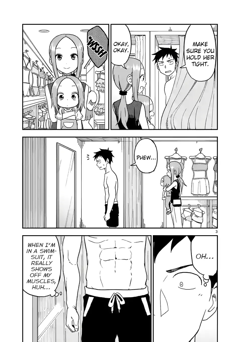 Karakai Jouzu no (Moto) Takagi-san Chapter 96 page 3 - Chapter 96