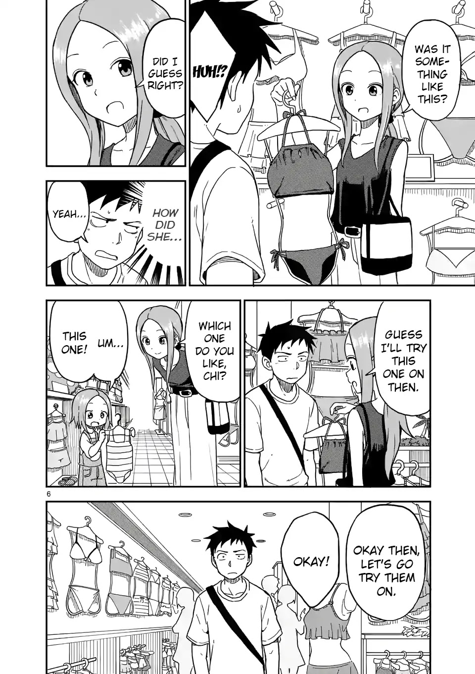 Karakai Jouzu no (Moto) Takagi-san Chapter 96 page 6 - Chapter 96